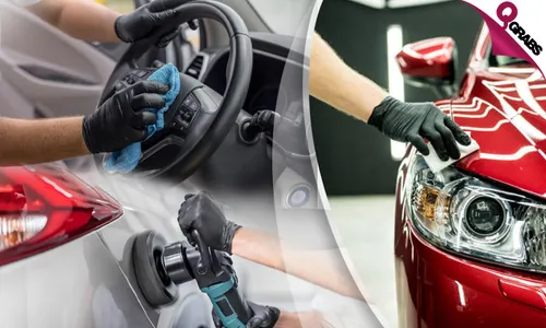 Car Interior & Exterior Polish + Nano Ceramic Coating at Your Doorstep!